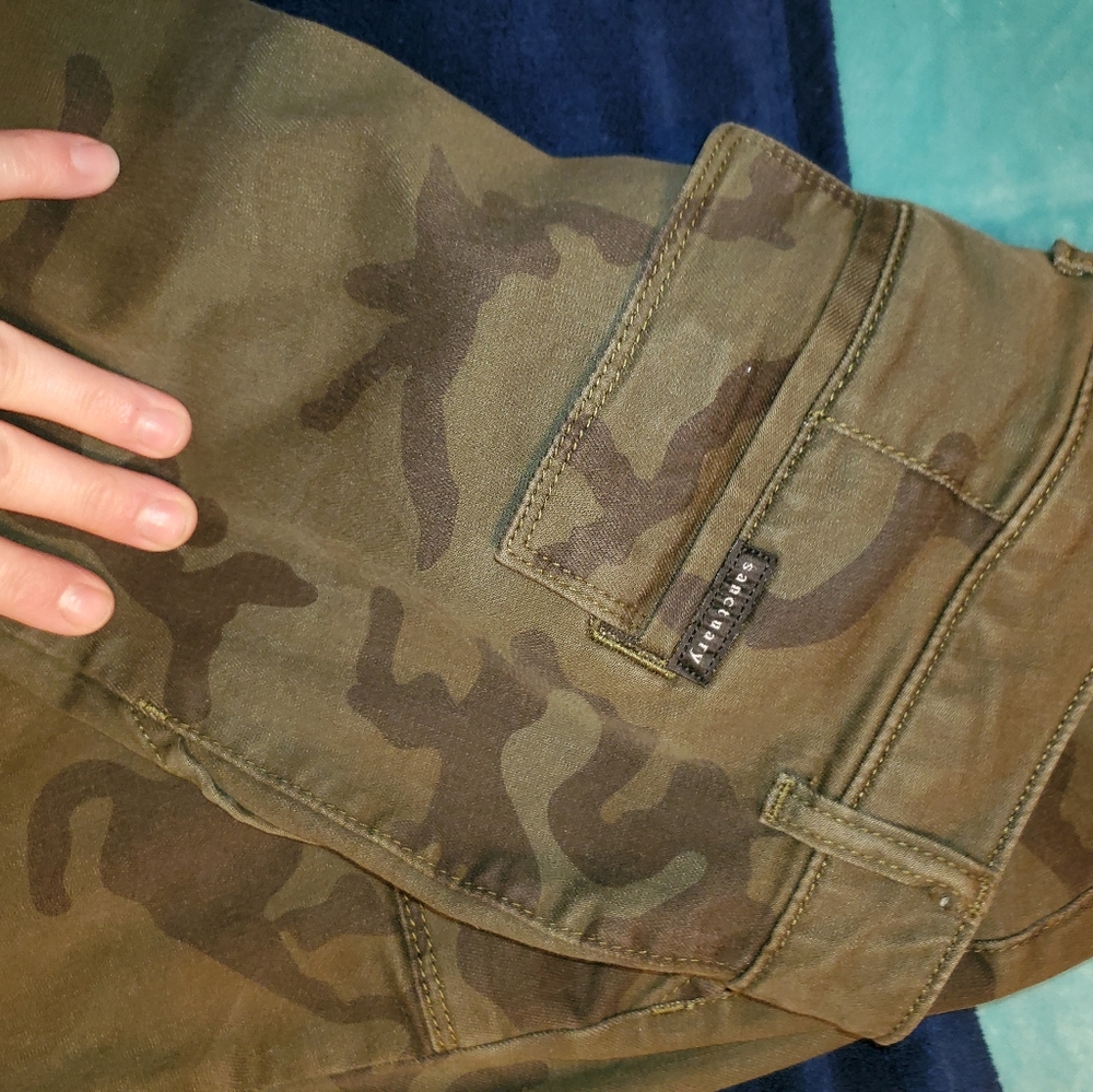 Sanctuary Camo Cargo Pants